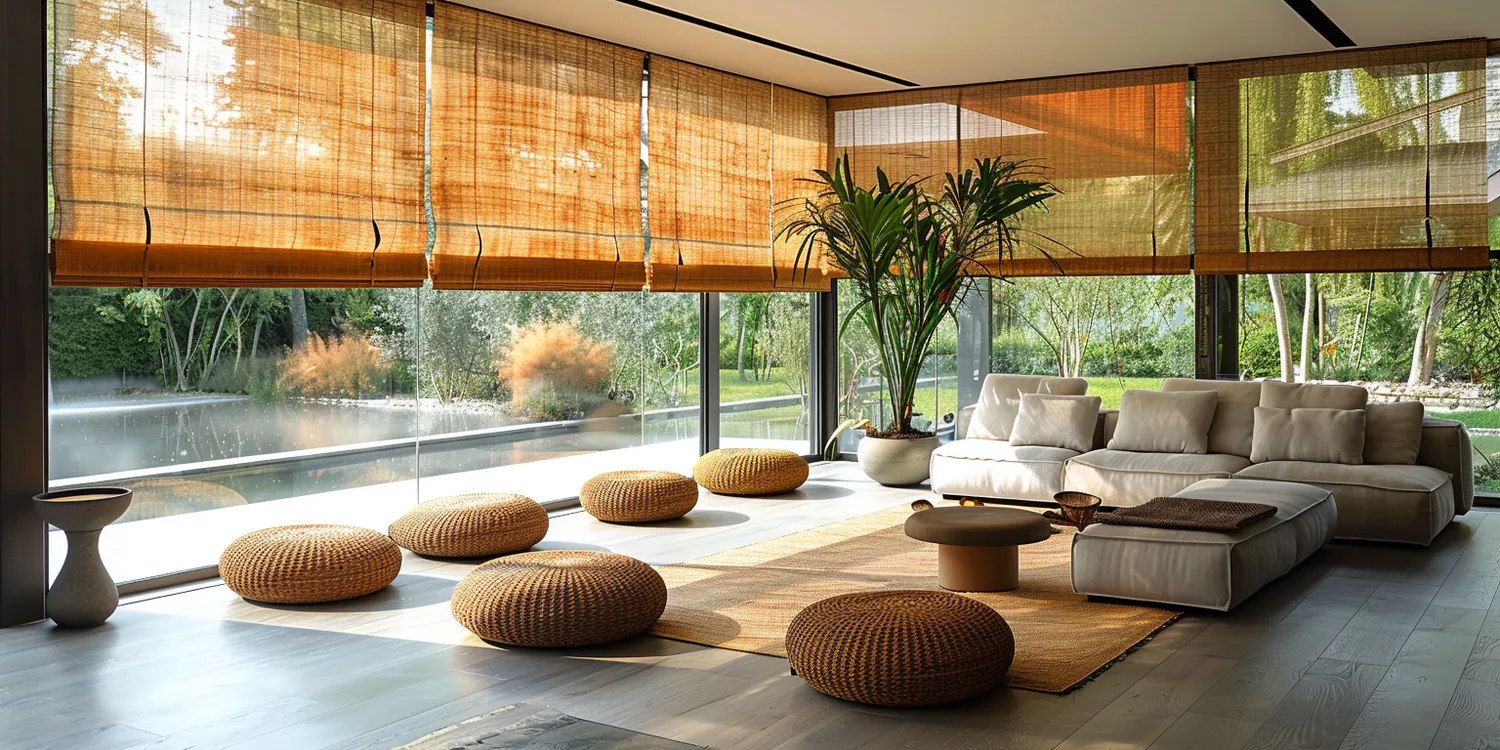 Co do okna zamiast firanek?